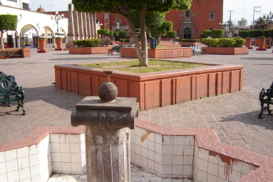 Fuente de la Plazoleta de Salamanca,Gto.